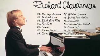 Richard Clayderman Greatest Hits Full Album 2024 🎹Classic Piano Songs 2024 🎹 Mariage d'amour