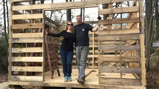 Pallet Shed Build Part 1