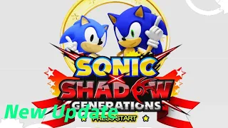 Roblox Sonic Generations: New Update