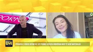 Ti nuk të lë të flasësh në studio, imagjino si je në shtrat - Shqipëria Live, 17 Prill 2020