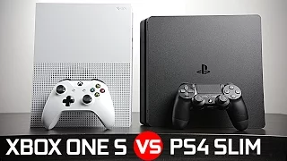 Playstation 4 Slim vs Xbox One S - Battle of The Compact Gaming Console!