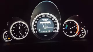 2010 Mercedes E250 Cdi Coupe 0-210 km/h