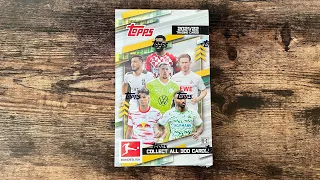 First Look!! 2021/22 Topps Bundesliga Hobby Box, we got an auto!