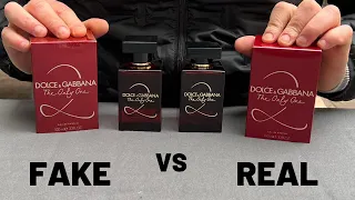 Fake vs Real Dolce & Gabbana The Only One 2 Perfume 100 ml
