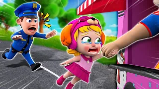 Police Officer catch JOKER 👮✨🤡 | Safety Tips For Babies | NEW✨ Nursery Rhymes For Kids