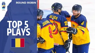Top 5 Plays Day 2: Romania | 2024 #MensWorlds Division 1A