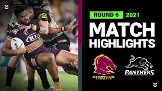 Broncos v Panthers Match Highlights | Round 6, 2021 | Telstra Premiership | NRL