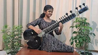 Sitar Vadan | Mrinalini Manoj | Raag Kirwani | Teen Taal | Druth