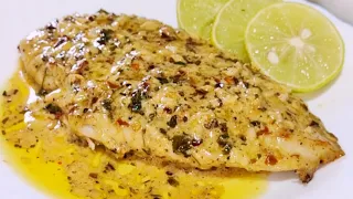Perfect Grilled Chicken with Lemon butter garlic Cream Sauce ! Healthy and Delicious Recipe