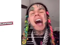 6ix9ine - Explains why he snitched on Instagram live and breaks the internet