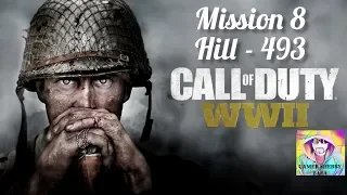 CALL OF DUTY WW2 Walkthrough Gameplay Part 8 | Hill 493 | Campaign Mission 8 | COD World War 2