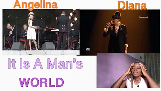 Angelina Jordan and Diana Ankudinova “It Is A Man’s World” || Reaction