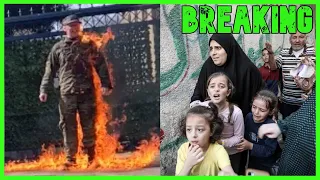 BREAKING: US SOLDIER SELF IMMOLATES TO PROTEST GAZA GENOCIDE; 5 YEAR OLD GAZANS 'PREFER TO DIE'