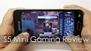 Samsung Galaxy S5 Mini Gaming Review with Asphalt 8 / MC 5 / Dead Trigger 2