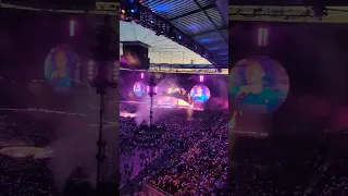 Experience the magic and joy of#coldplay #myuniverse with this #viral #reel🤯✨🪐🤩🌌#coldplayconcert#bts