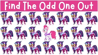 Find The Odd One Out: My Little Pony Power Ponies