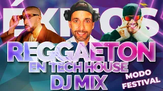 Reggaeton vs Tech House 2024 (Bad Bunny, Peso Pluma, Quevedo, Mora, Feid) JAREZDJ