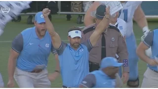 UNC Football: Nick Weiler Kicks the 54-Yard FG to Beat #12 FSU