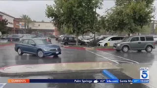 Heavy rain moves into Southern California