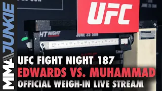 UFC Fight Night 187 official weigh-ins | 12pm/Eastern