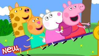 Peppa-Wutz-Geschichten 🤪 Die Schaukel 🛝 Videos für Kinder