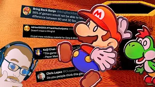 Nintendo Fanboys Defend Paper Mario: TTYD Remake Being 30 FPS When the Original Was 60 FPS…