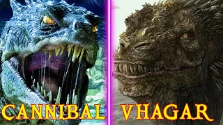 Cannibal The Dragon Eater Vs Vhagar The Largest Living Dragon? - Who Is Stronger? Compared!