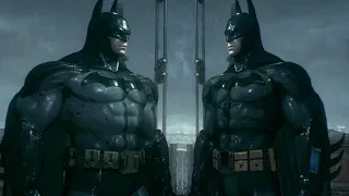 Batman: Arkham Knight | City Batman Full Suit Up with Music (Modded DLC Skin)