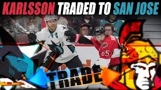 Erik Karlsson Traded to the San Jose Sharks