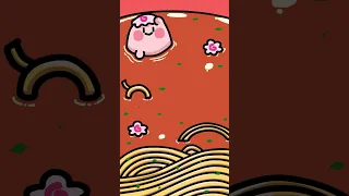 Kirby MUKBANG  #animation #eatingshow #shots