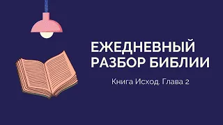 Ежедневный разбор Библии. Книга Исход. 2 Глава.