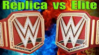 $2000 WWE ELITE Universal Title Belt vs the $400 Replica: Should YOU Get It?!