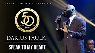 Darius Paulk - "Speak To My Heart" (Malaco 50th Celebration)