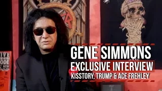 Gene Simmons on KISStory, Trump, Terrorism + Jamming With Ace Frehley