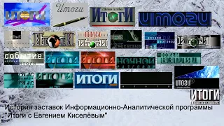 Выпуск №56. История заставок Информационно-Аналитической программы "Итоги с Евгением Киселёвым"