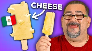 Mexican Dads Try Mexican Ice Cream!