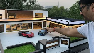 Building a Luxury Mansion Model House | Part 2 | Miniature Homes
