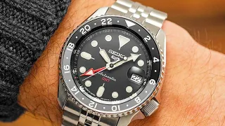 The BEST Automatic GMT! Unboxing & Review SEIKO 5 GMT SSK001 & SSK003!