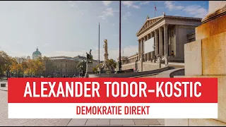 Alexander Todor-Kostic bei DEMOKRATIE DIREKT