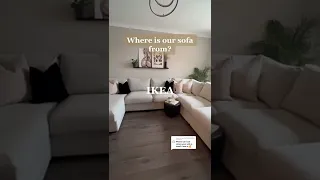 the IKEA VIMLE sofa is the perfect U-shaped sofa with storage!