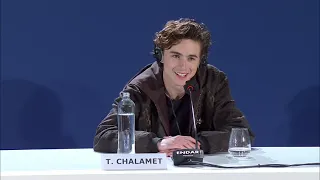 Timothée Chalamet on Lynch's Dune