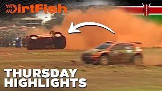 Thursday Highlights 😮 | WRC Safari Rally Kenya 2024