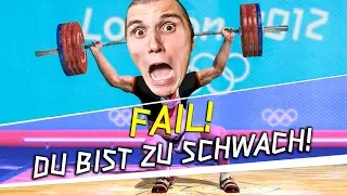 3 YOUTUBER heben HUNDERTE KILO und einer VERSAGT KOMPLETT