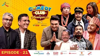 Comedy Club with Champions 2.0 || Episode 21|| Tikaram Yatri, Rajendra Baniya