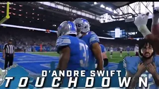 D’Andre Swift ELECTRIC 22 Yard Touchdown Catch | Commanders vs Lions