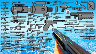 All Weapons & Sounds of GTA Online in 129 Seconds (First Person)