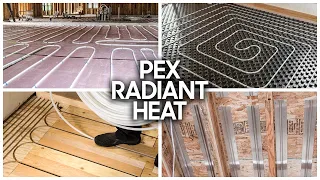 4 Methods To Run Radiant Heat PEX Pipe