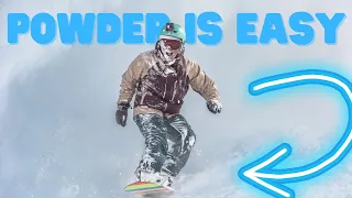 Stop Getting Stuck in Powder [Snowboard]