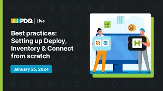 🔴Best practices: Setting up Deploy, Inventory & Connect from scratch