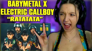 BABYMETAL x Electric Callboy - RATATATA | FIRST TIME REACTION (OFFICIAL VIDEO)
